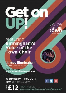 Featuring Birmingham's Voice of the Town Choir
