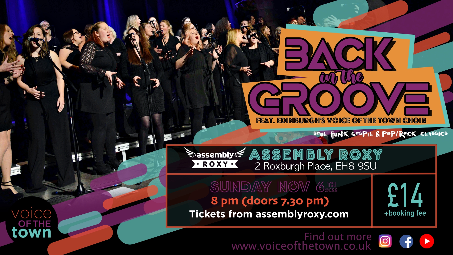 Edinburgh VOTT Choir 2022 Back In The Groove Show